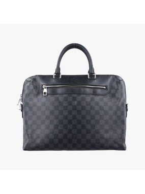 Louis Vuitton Porte Documents Jules Pdj NM Noir Black Damier Graphite